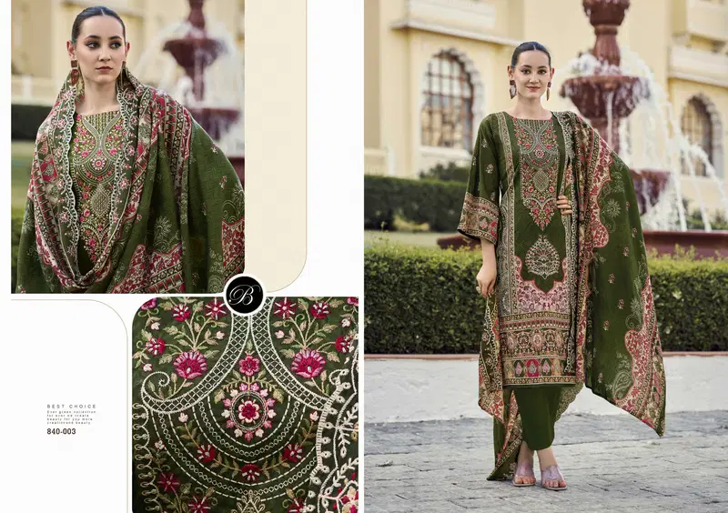 Guzarish Vol 22 By Belliza Cotton Printed Dress Material Exporters In India